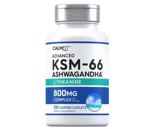 CalmFit™ Advanced KSM-66® Ashwagandha + L-Theanine