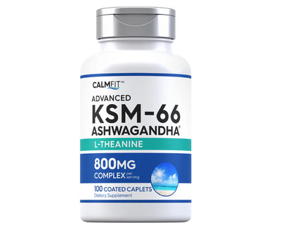 CalmFit™ Advanced KSM-66® Ashwagandha + L-Theanine
