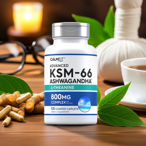 CalmFit™ Advanced KSM-66® Ashwagandha + L-Theanine